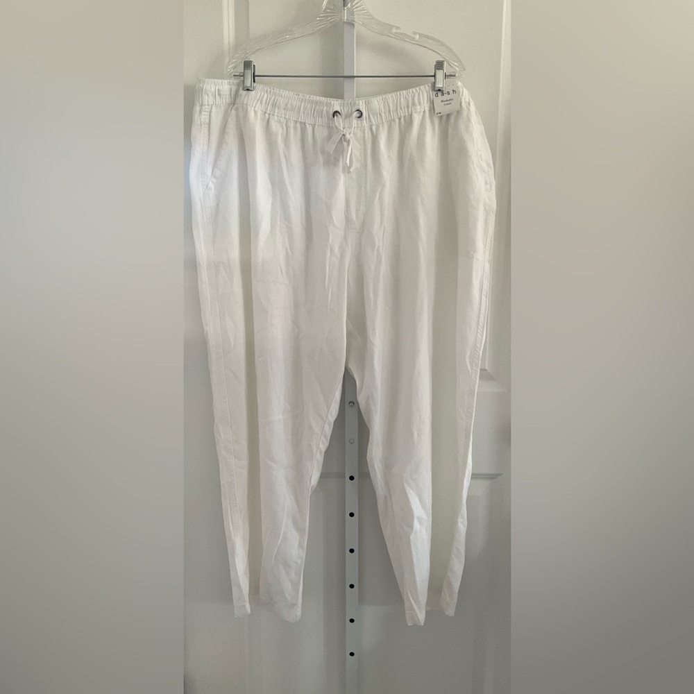 Dash Linen Pants.
Size 2X.
55% Linen, 45% Rayon.